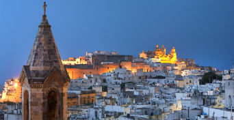 Ostuni città bianca borgo più bello d'Italia